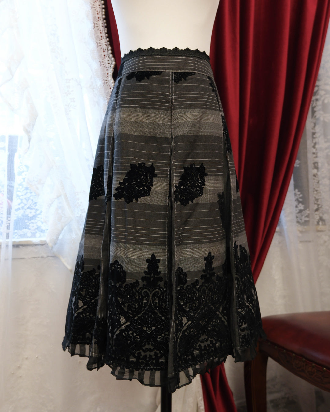 Gothic Midi Skirt