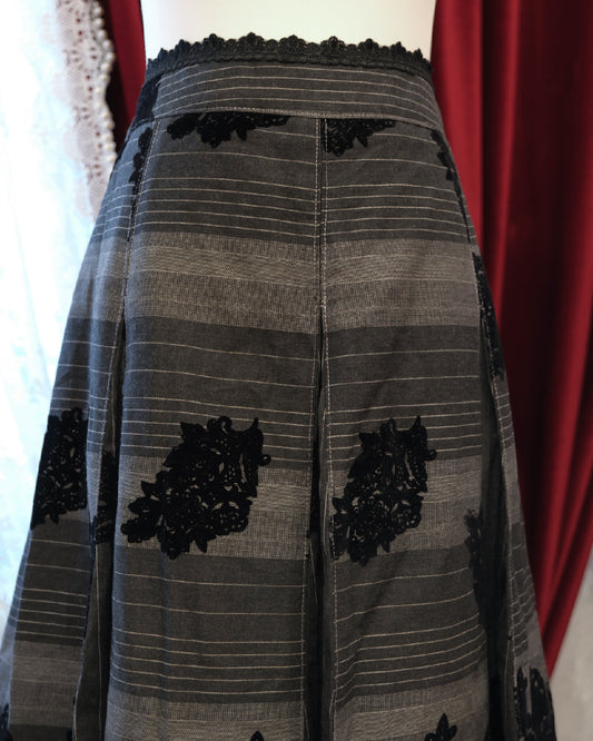 Gothic Midi Skirt