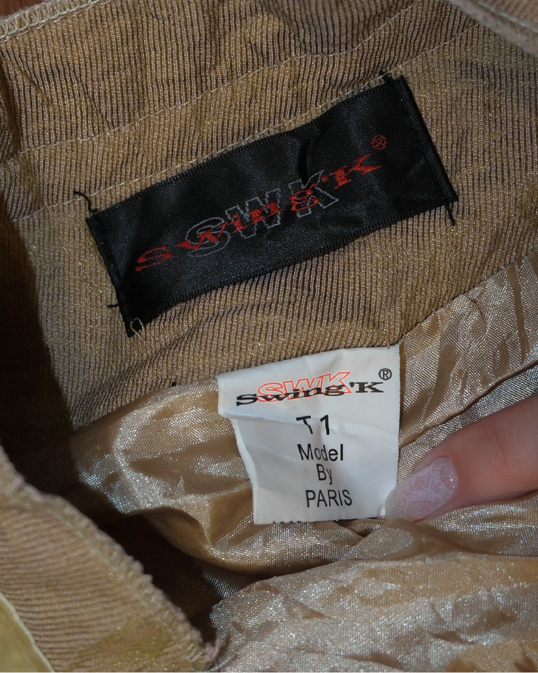 [Paris] Tortilla Lace Ribbon Skirt