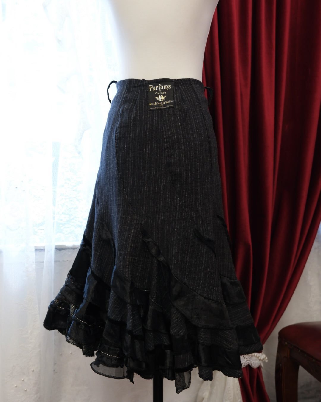 [Paris] Des filles à la vanille Green Plaid Skirt