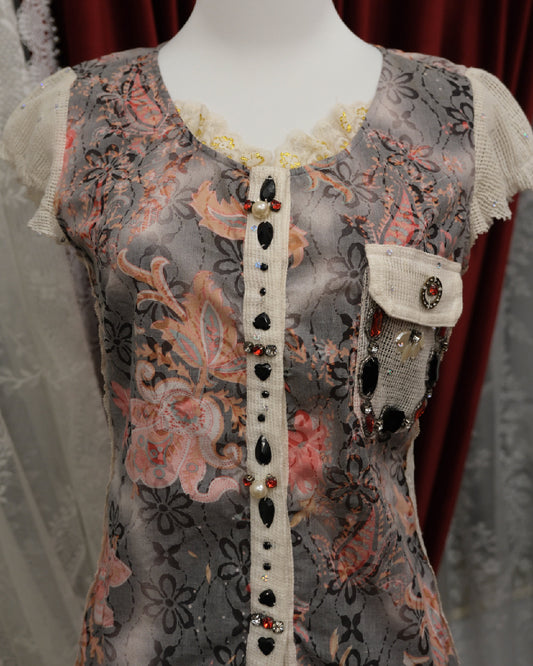 Vintage Gemstone Top