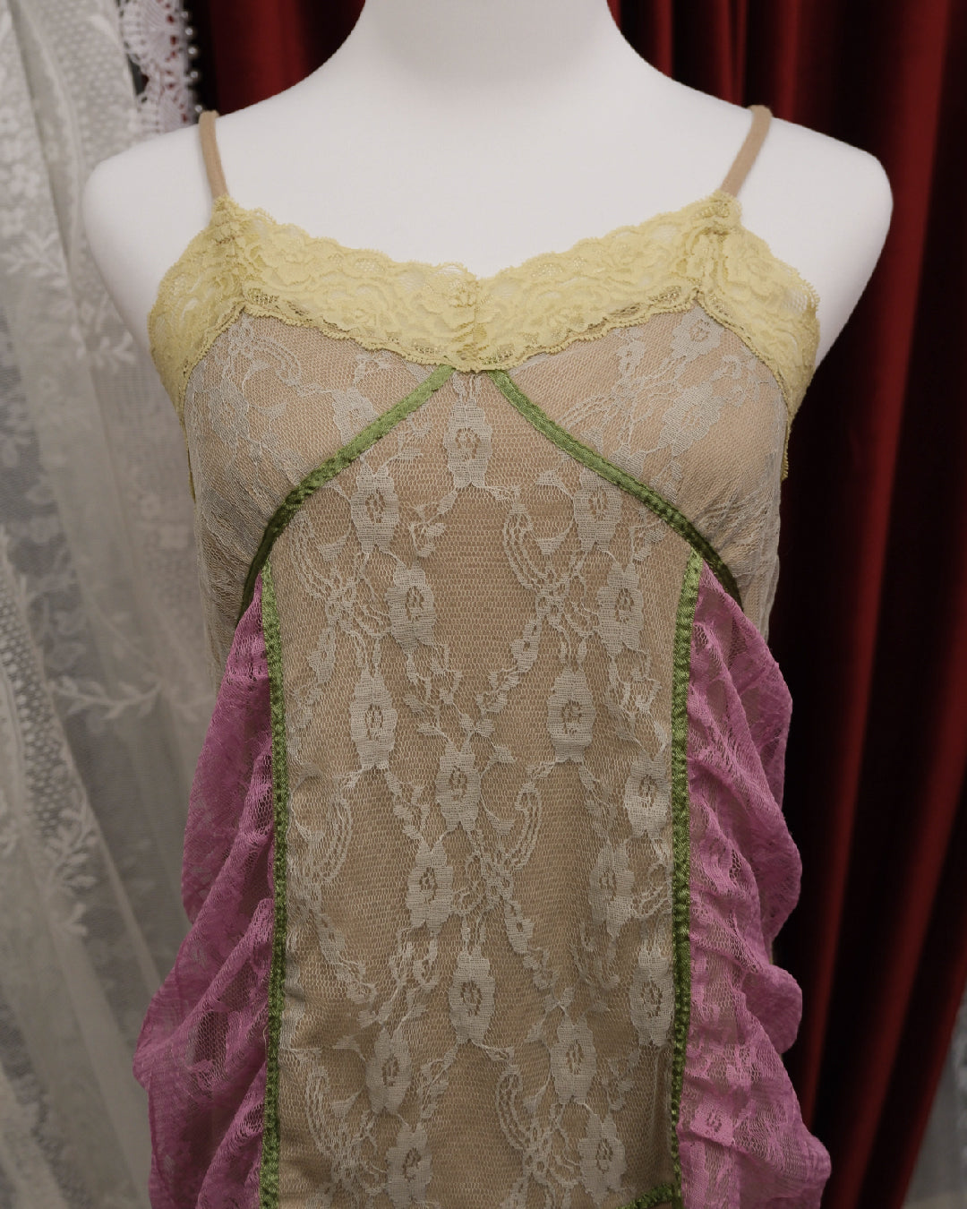 Fairycore Lace Patchwork Camisole