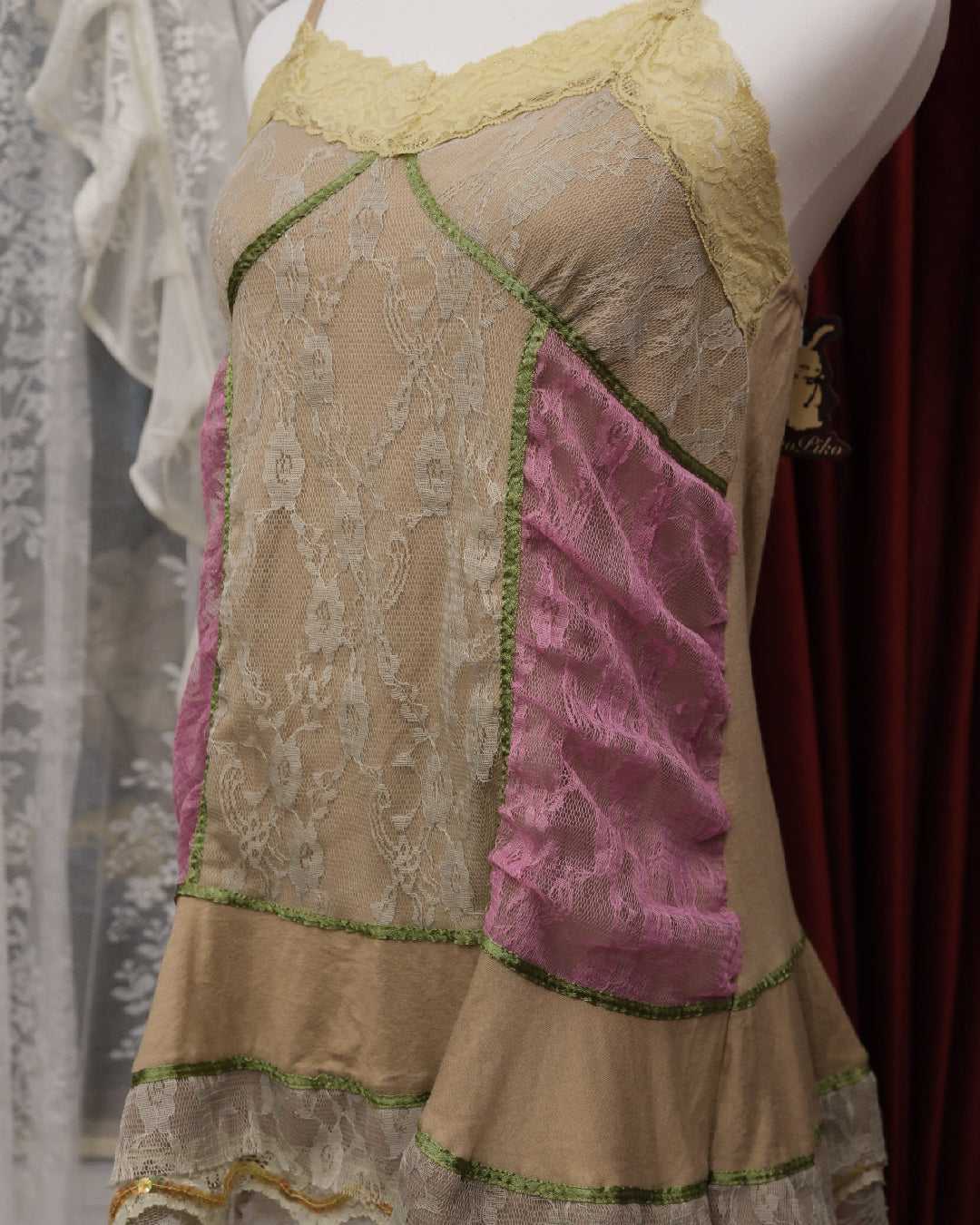 Fairycore Lace Patchwork Camisole