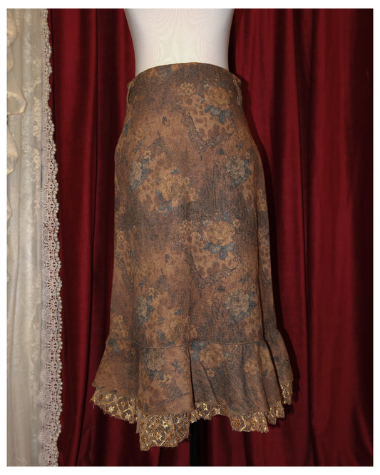 Penny Floral Midi Skirt