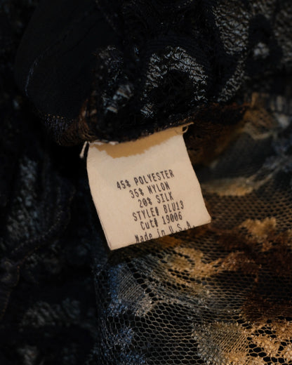 [USA] Indigo Lacey Kimono Outer