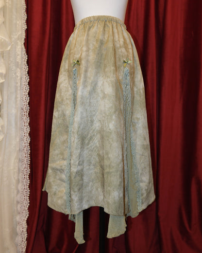 Fairycore Jade Midi Skirt