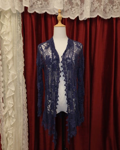 Violet Embroidered Cardigan