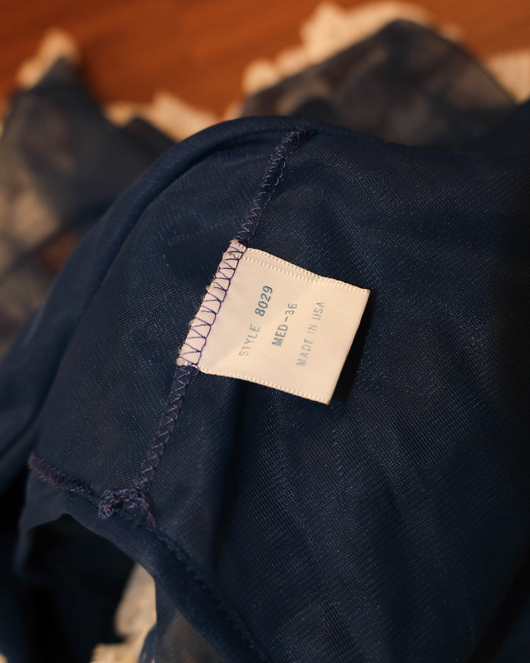 [USA] 60’s Berry Sailor Sheer One Piece