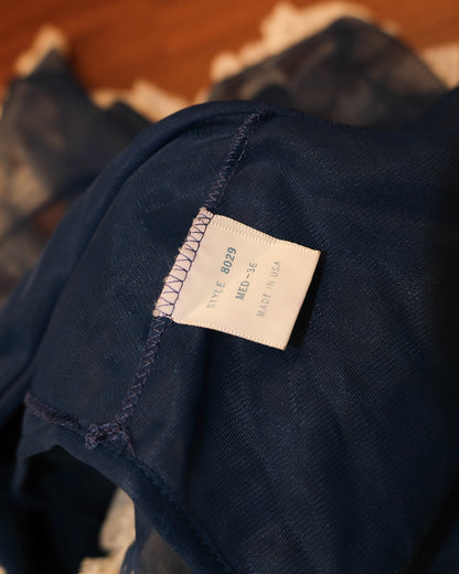 [USA] 60’s Berry Sailor Sheer One Piece