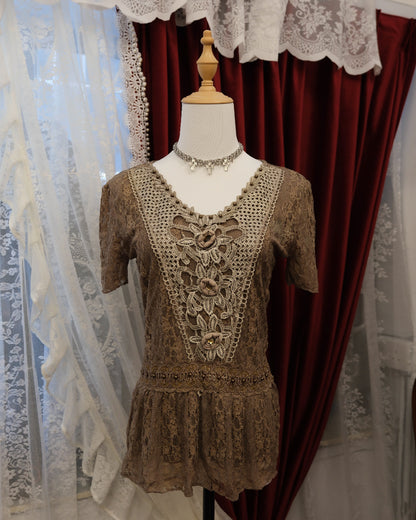 Tortilla Lacey Top