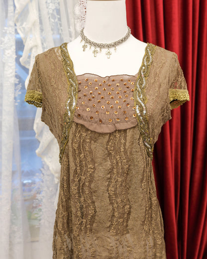 Chestnut Lacey Top