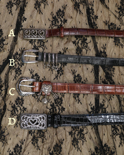 [USA] Brighton Vintage Leather Belts