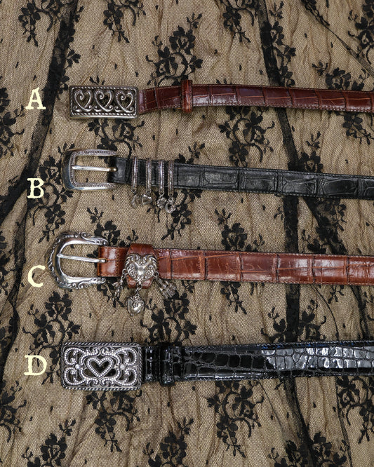 [USA] Brighton Vintage Leather Belts