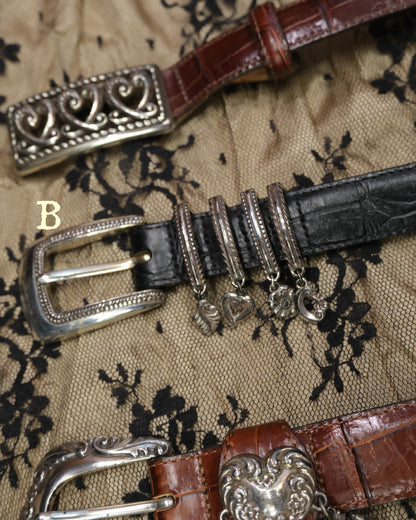 [USA] Brighton Vintage Leather Belts