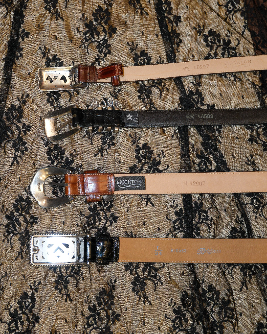 [USA] Brighton Vintage Leather Belts