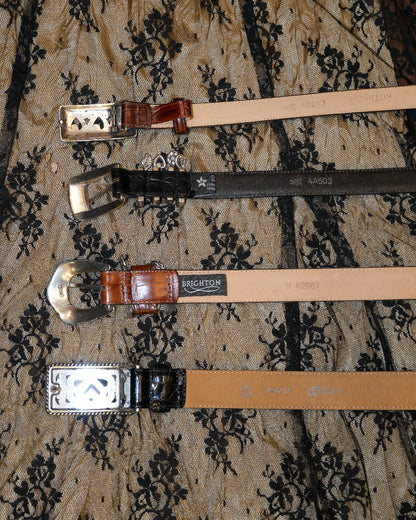 [USA] Brighton Vintage Leather Belts