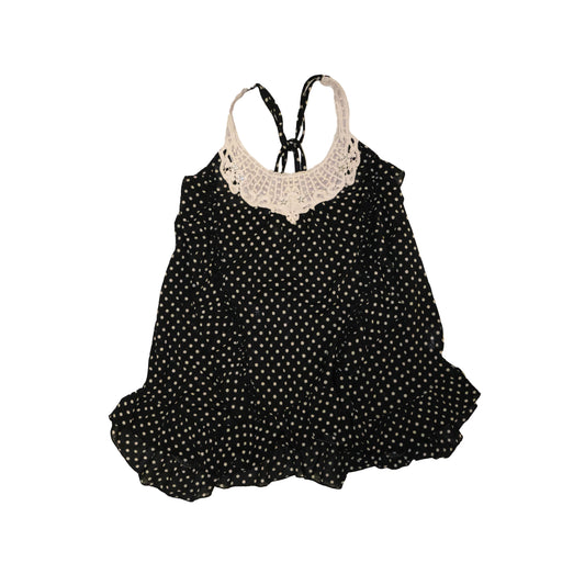 [axes femme] Noir Polka Dots Cami