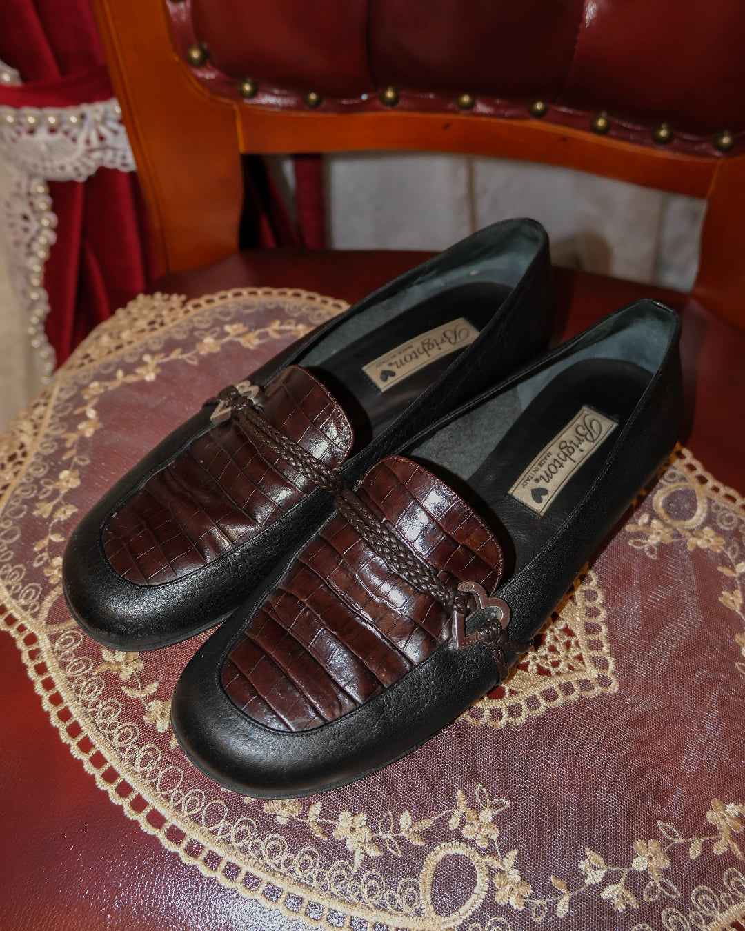 [Italy | USA] Brighton Colby Loafers Flat