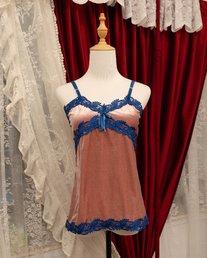 Bubblegum Velvet Camisole