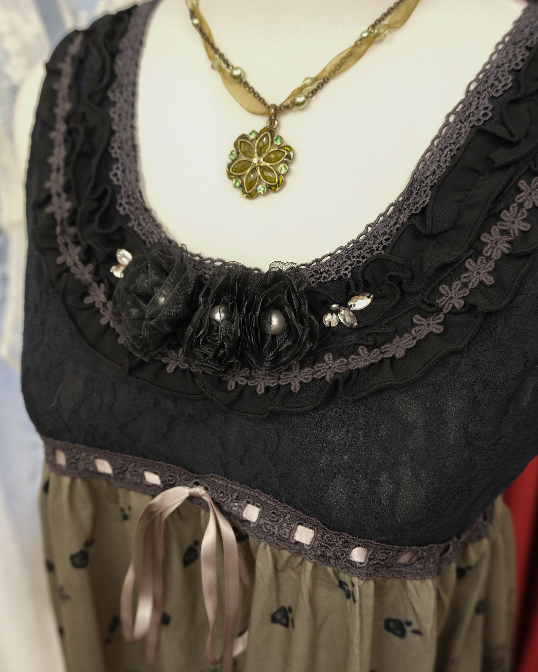 Axes Femme Sage Victorian Camisole
