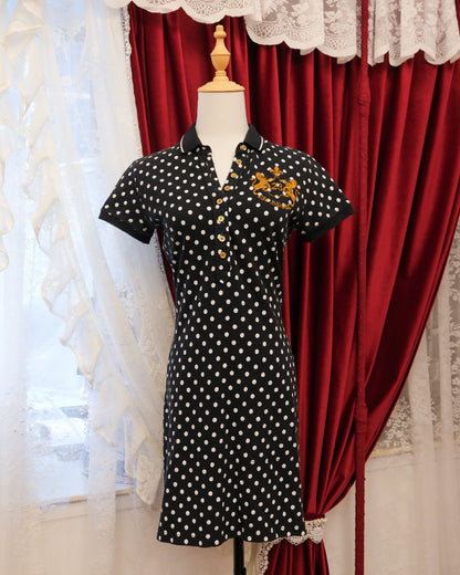 Polka Dots Polo Dress