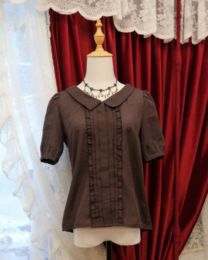 Hazel Brown Top