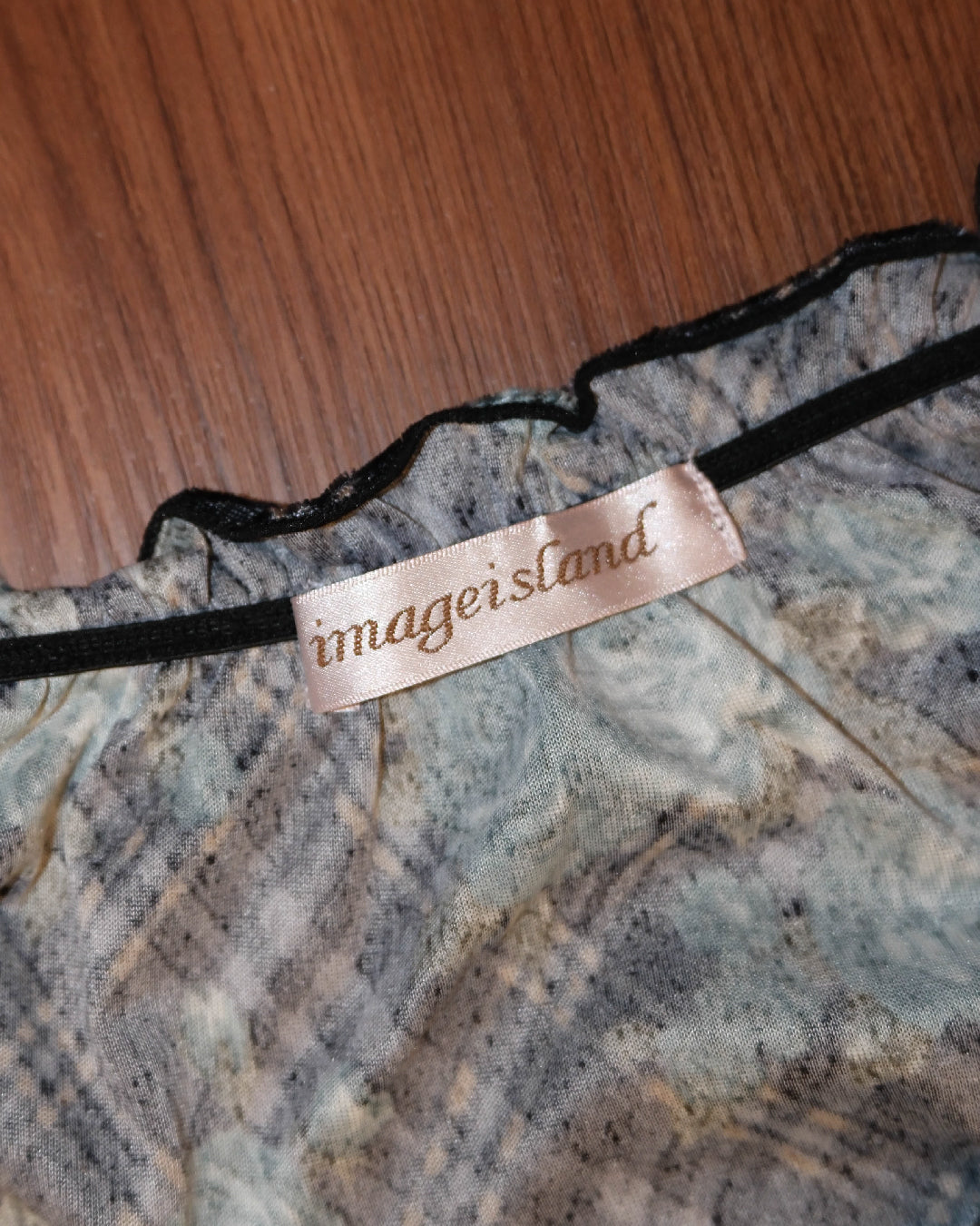 Midnight Garden Velvet Top