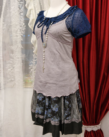 [Set] Sapphire Swiss-Dot Meadow