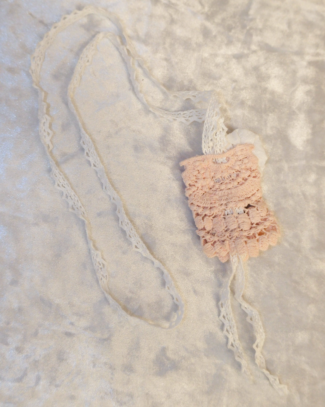 Vintage Handmade Sweet Moon Necklace