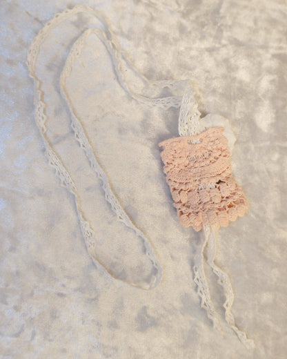 Vintage Handmade Sweet Moon Necklace
