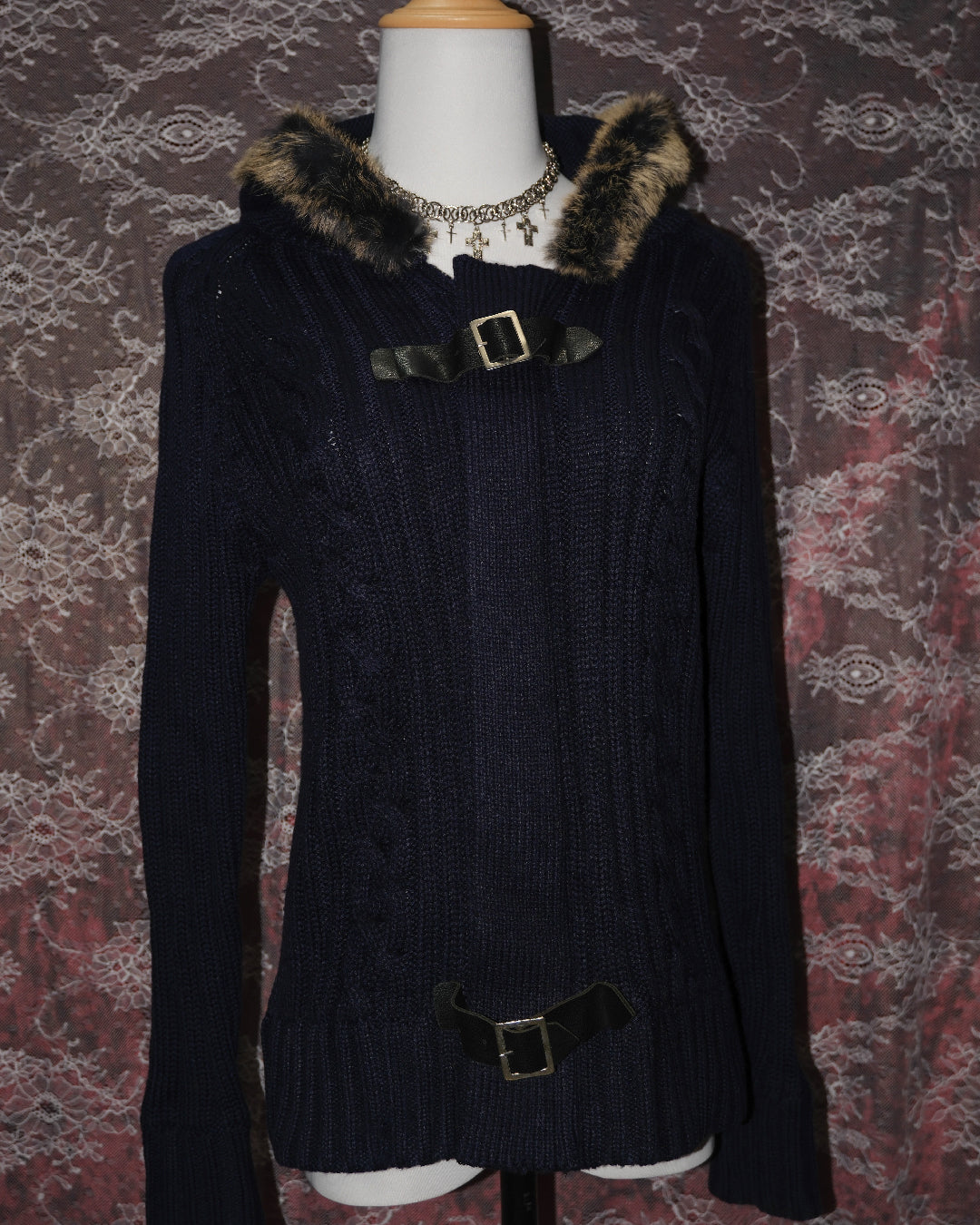 Navy Blue Cardigan