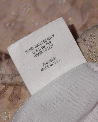 [USA] Laura Max Angel Print Lace Top