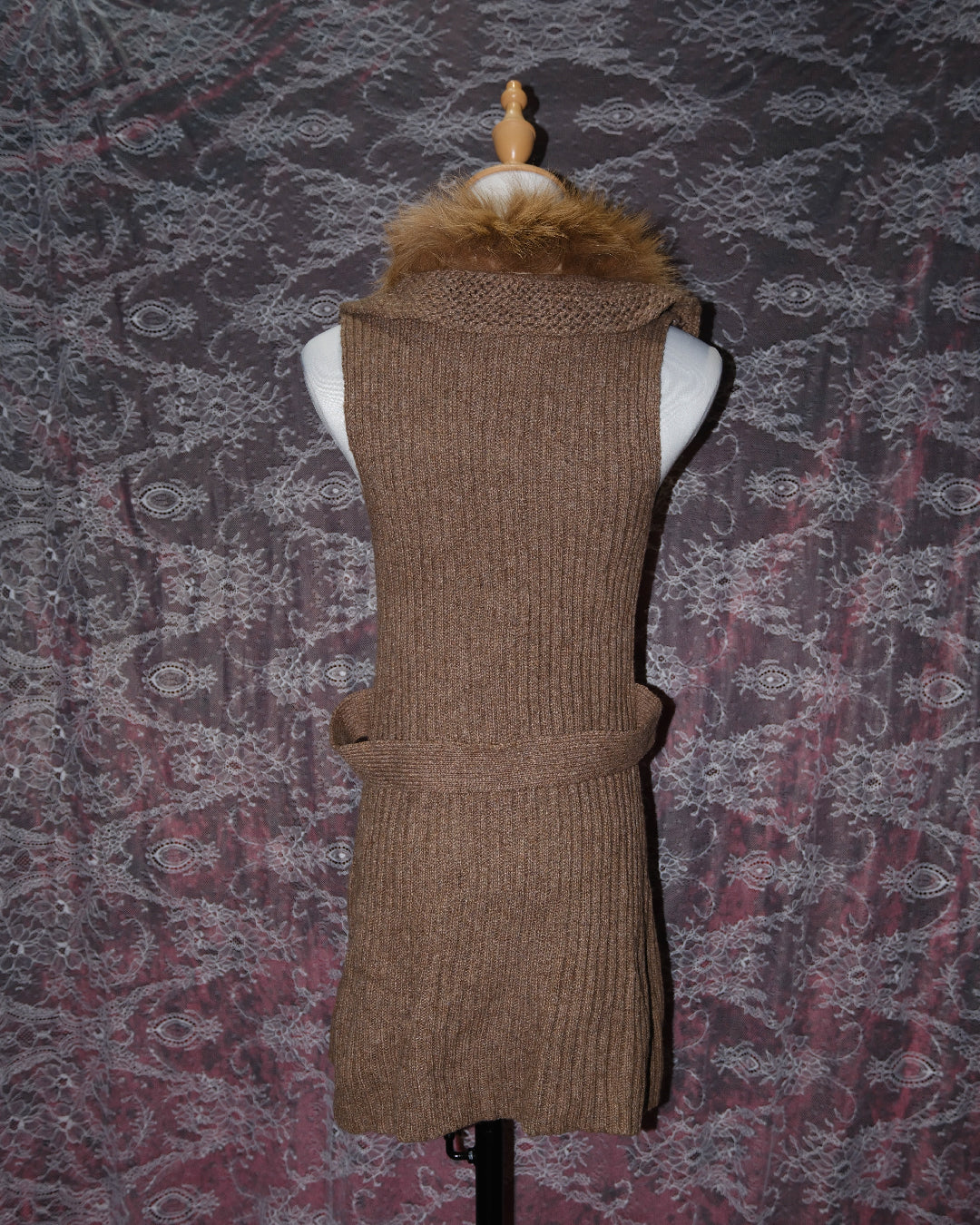 Tawny Ruffle Vest