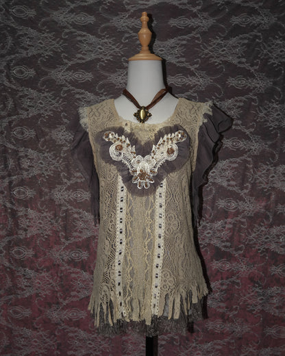 [Pretty Angel] Butterfly Lace Camisole