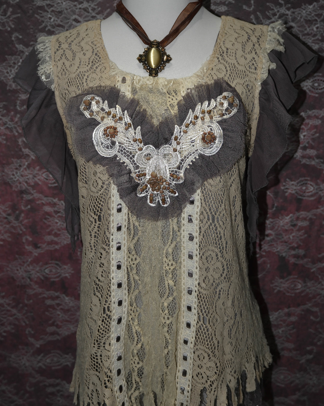 [Pretty Angel] Butterfly Lace Camisole