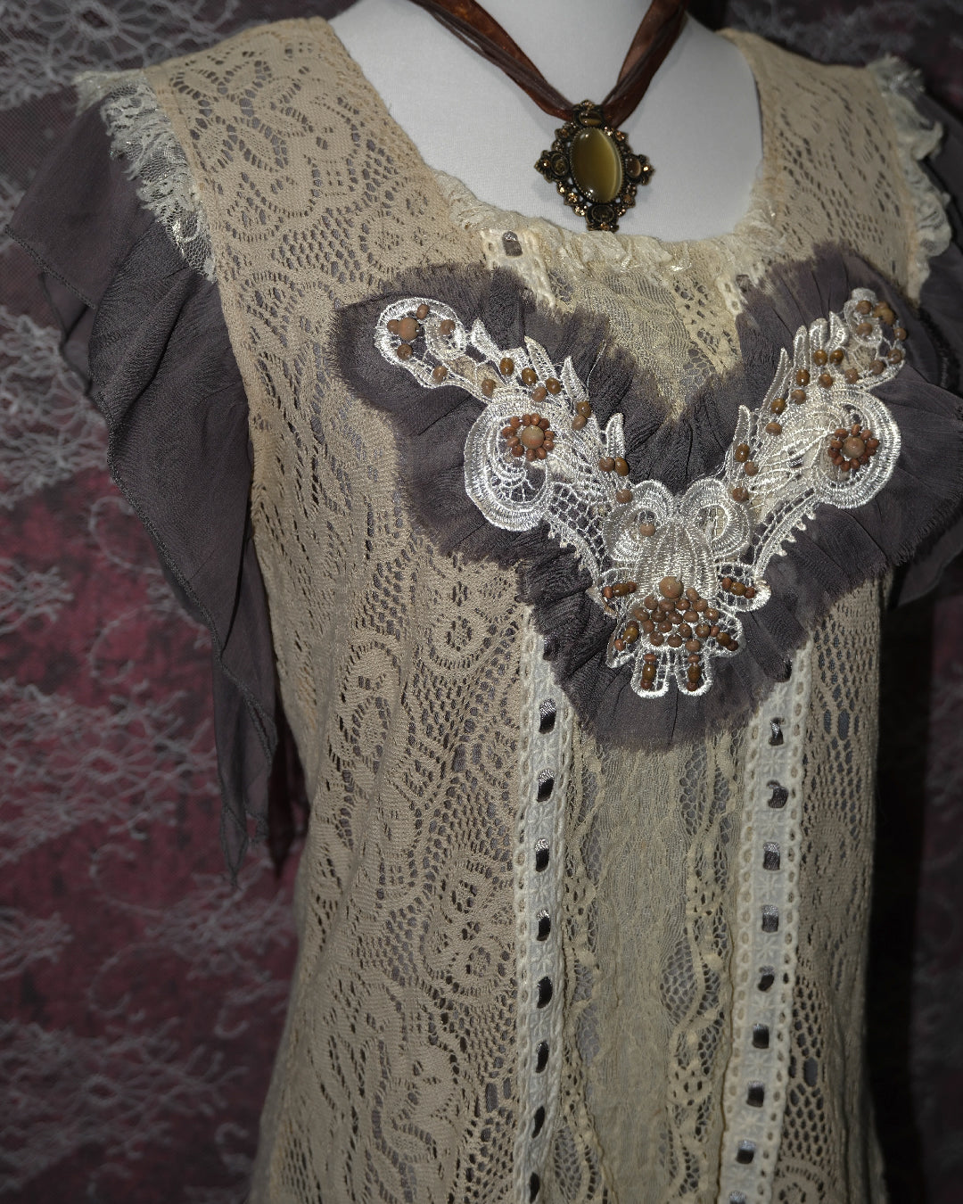 [Pretty Angel] Butterfly Lace Camisole