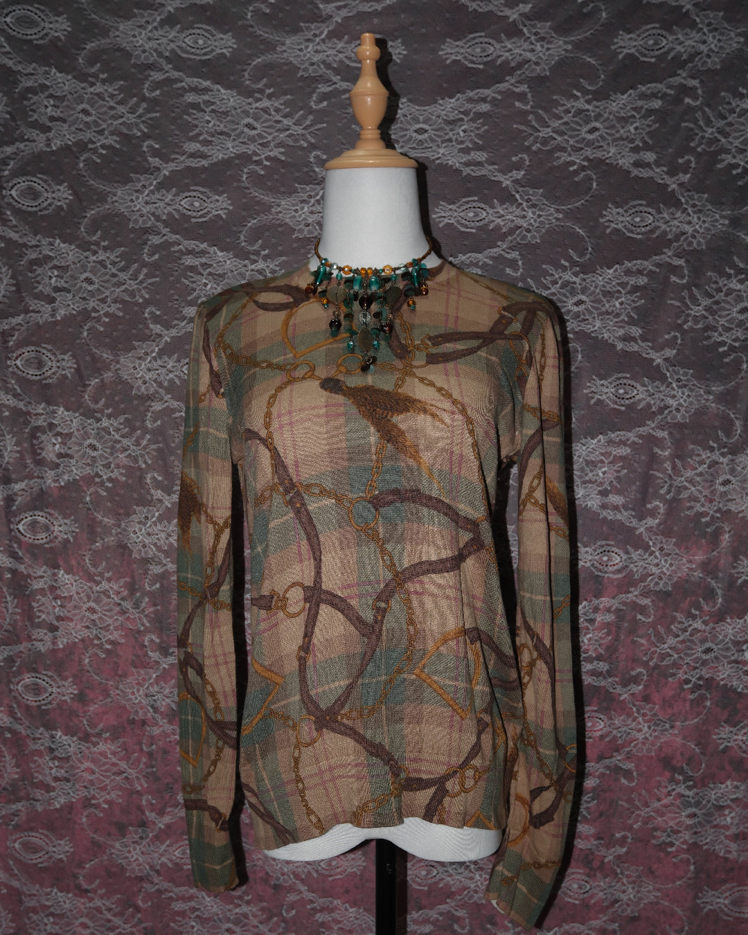 [Ralph Lauren] Plaid Pattern Top