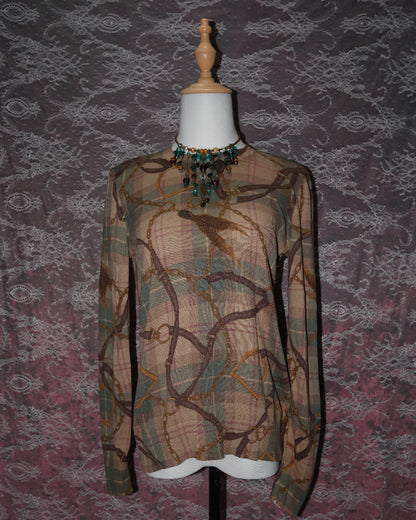 [Ralph Lauren] Plaid Pattern Top