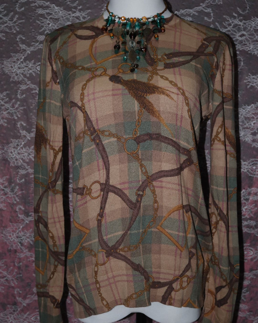 [Ralph Lauren] Plaid Pattern Top