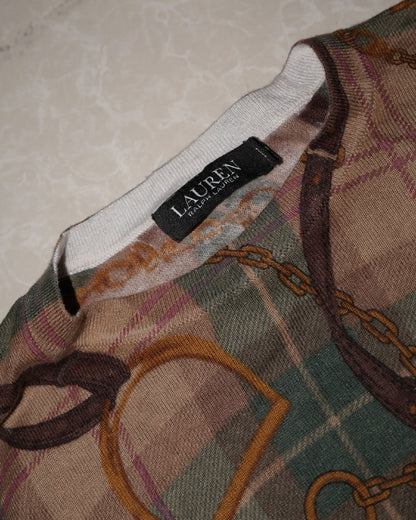 [Ralph Lauren] Plaid Pattern Top