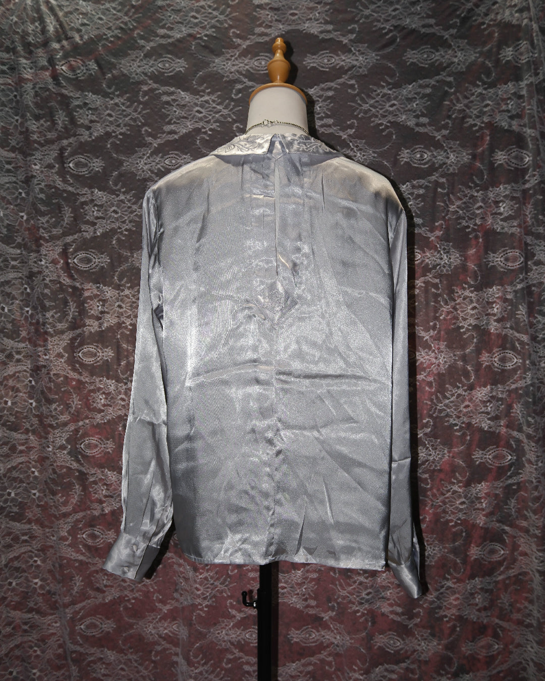 Satin Embroidered Blouse