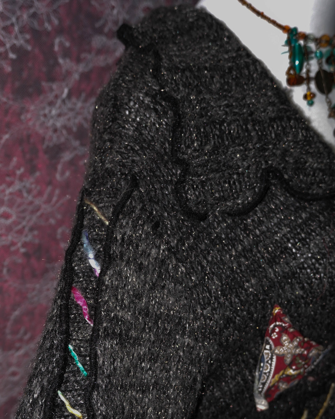Rainbow Embroidered Cardigan