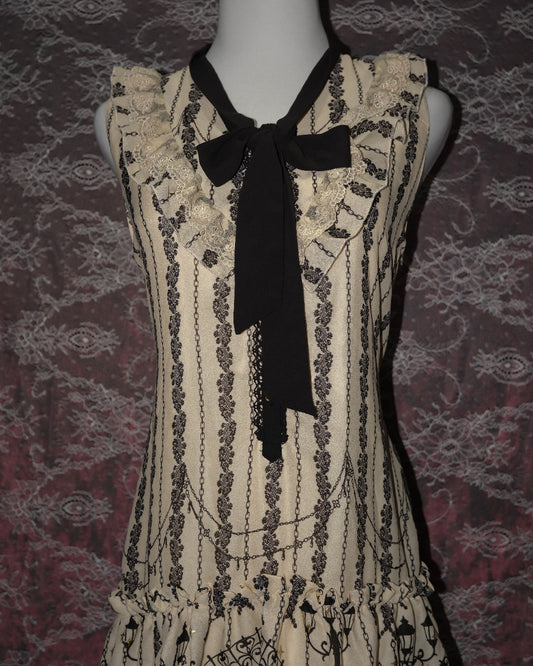 [Axes Femme] Victorian Ribbon One Piece Dress