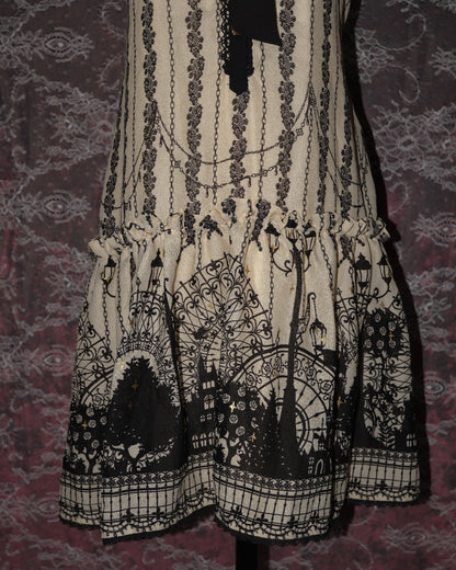 [Axes Femme] Victorian Ribbon One Piece Dress