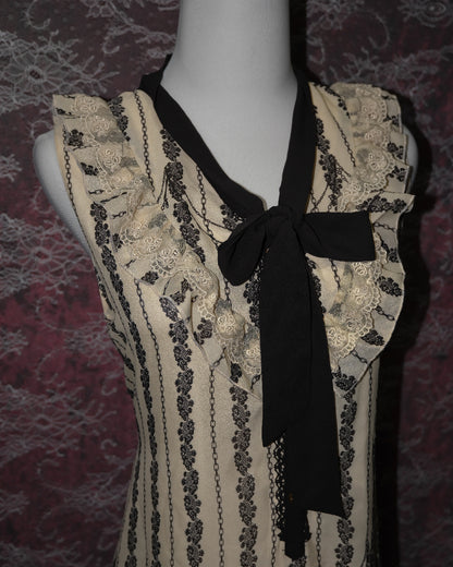 [Axes Femme] Victorian Ribbon One Piece Dress