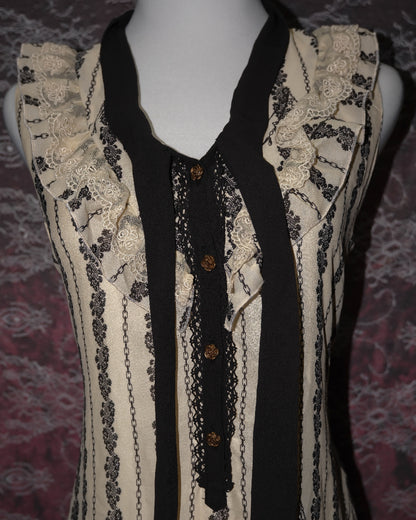 [Axes Femme] Victorian Ribbon One Piece Dress