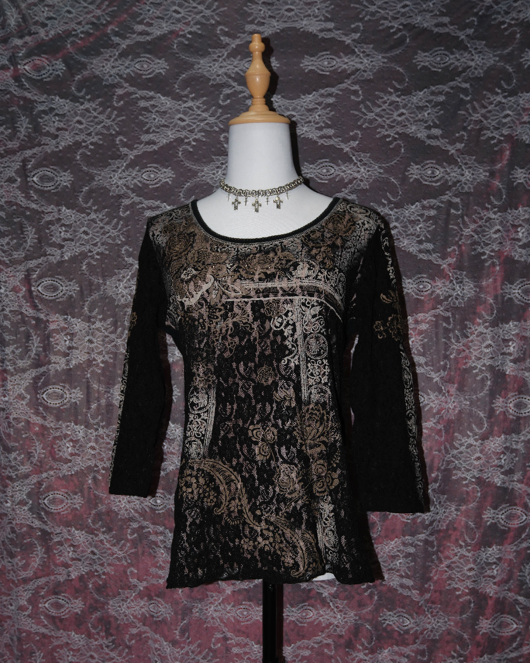 [USA] Vanilla Sugar Dark Fairy Grunge Top