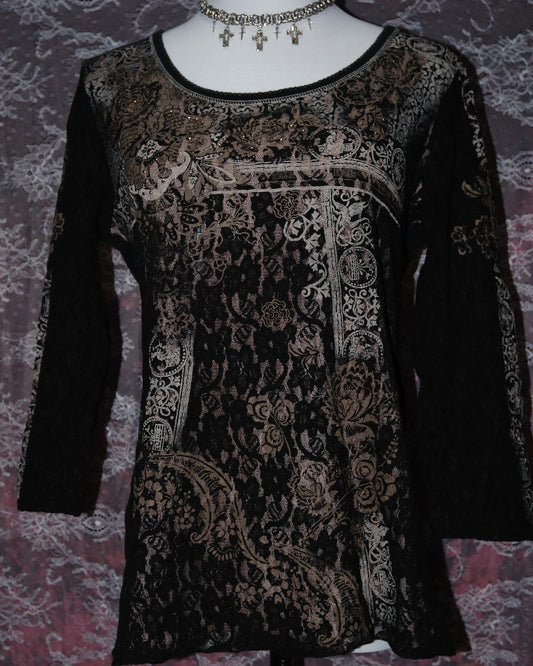 [USA] Vanilla Sugar Dark Fairy Grunge Top