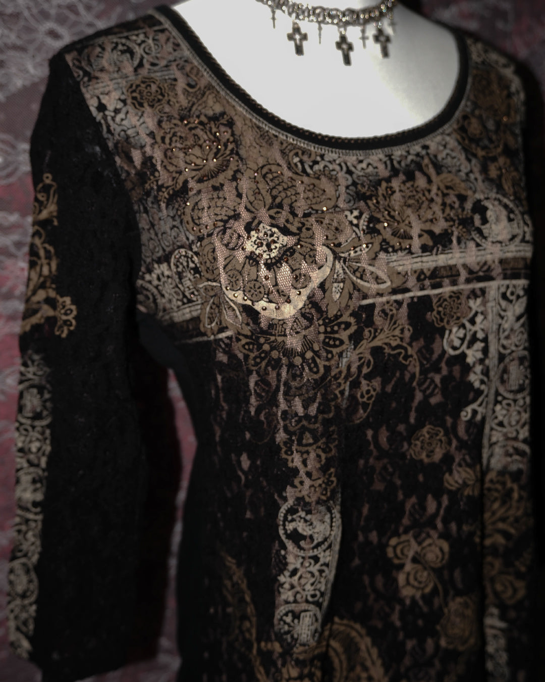 [USA] Vanilla Sugar Dark Fairy Grunge Top
