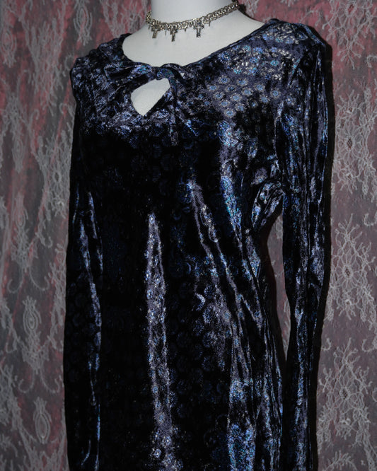 [India] Faded Glory Velvet Dress